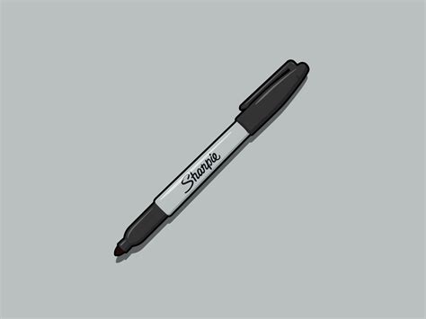 Sharpie Pen By Genewal Design On Dribbble