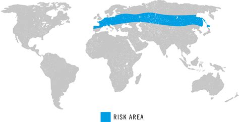 Tick Borne Encephalitis Map