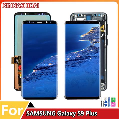 62 Original Amoled Para Samsung Galaxy S9 Plus G965f G965u G965 Display Lcd De Toque