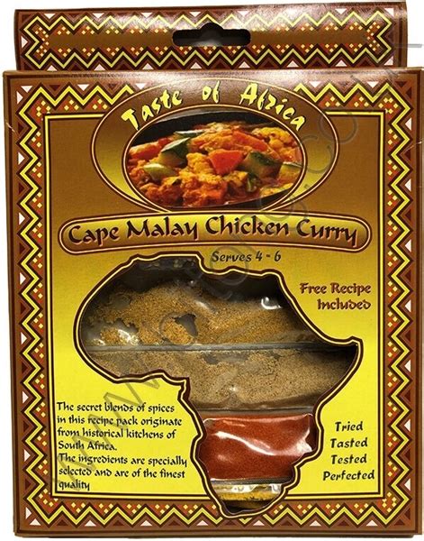 Taste Of Africa Cape Malay Chicken Curry Susmans Biltong