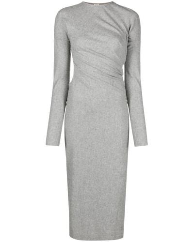 Gray Totême Dresses For Women Lyst