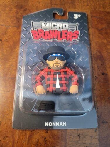 Konnan Pro Wrestling Crate Micro Brawler Wwf Wwe Wcw Aaa Aew