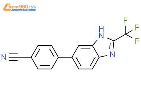 215232 97 6 Benzonitrile 4 2 Trifluoromethyl 1H Benzimidazol 5 Yl