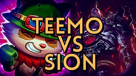 Teemo Vs Sion Youtube