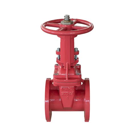 Dn50 Fm Approved Ul Listed Fire Protection 300psi Flanged Osy Rising