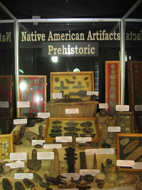 Prehistoric Indian Stone Artifacts Stones And Bones Traveling Museum