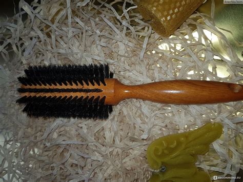 Расческа с натуральной щетиной Scarlet Line Брашинг - «Реально ...