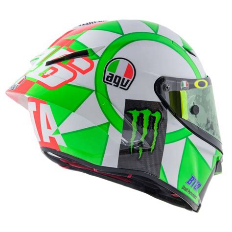 Casque AGV PISTA GP R LIMITED EDITION ROSSI MUGELLO 2018 TRICOLORE