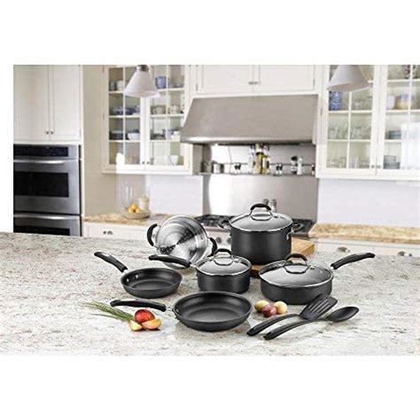 Cuisinart Chefs Classic Nonstick Hard Anodized 11 Piece Cookware Set