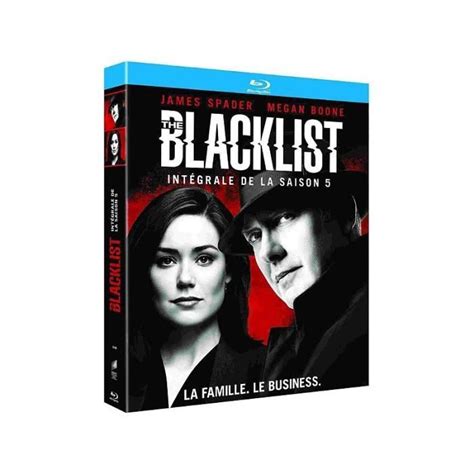 Coffret The Blacklist Saison Pisodes Blu Ray Cdiscount Dvd