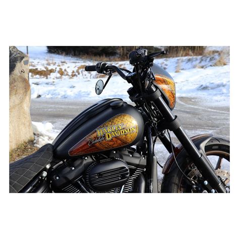 Cult Werk Tankkipaneeli Hd M Softail Fxlrs Lowrider S Kahlekuningas