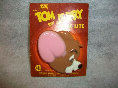 Vintage 1974 Tom and Jerry Nite Lite CPI MGM Immaculate - Etsy