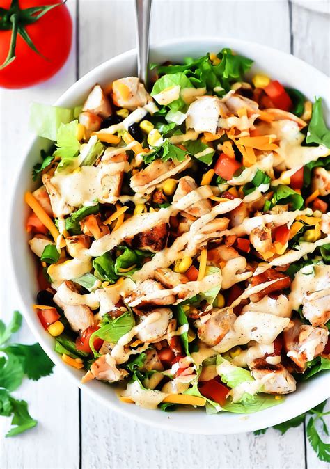 Tex Mex Chicken Chopped Salad Life In The Lofthouse