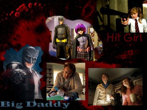 Big Daddy And Hit Girl Kick Ass Wallpaper 14157988 Fanpop