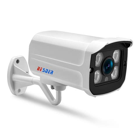 Wide Angle 2 8mm ONVIF P2P 720P 960P 1080P Outdoor IP Camera Waterproof