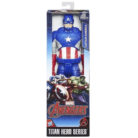 Boneco Vingadores Titan Hero Capit O Am Rica Hasbro A Sua Loja De