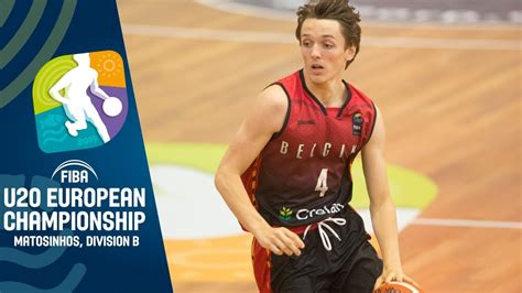 Belgium V Luxembourg Full Game FIBA U20 European Championship