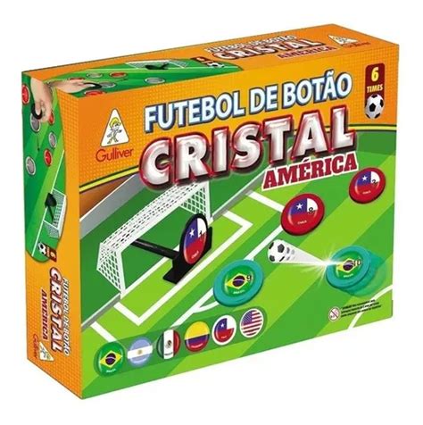 Futebol Botão Cristal Europa 6 Seleções 0350 Gulliver MercadoLivre