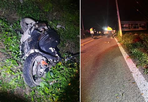 Motociclista Se Quedó Dormido Y Muere Al Chocar Contra Un Poste