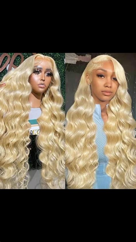 Wig Color On Instagram X Honey Blond Lace Frontal Wig Inch