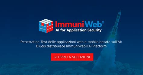 Bludis Sigla La Nuova Partnership Con Immuniweb® Piattaforma Di