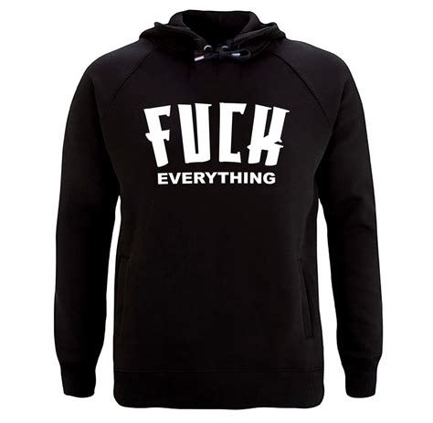Sweat à capuche Fuck Everything Sweat à capuche Fuck You Porno Etsy France