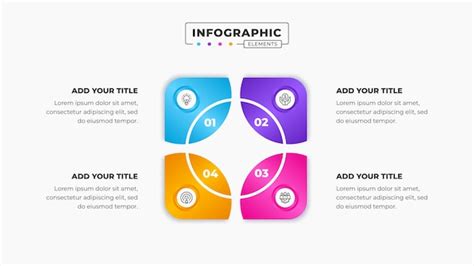 Plantilla de diseño de presentación infográfica de línea de tiempo