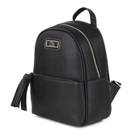 Backpack Estructurado Detalle Colgante Frontal Cloe Factory Store