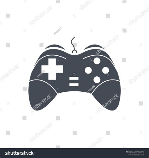 Video Game Controller Icons Symbol Vector Stock Vector Royalty Free