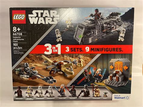 Lego Star Wars Galactic Adventures Pack 3 In 1 66708 Walmart Exclusive New⚡️ Ebay