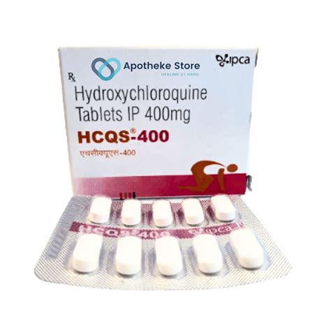 Hydroxychloroquine Mg Tablets Hcqs Apotheke Store