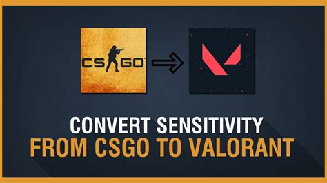 Convert CS GO Sensitivity To Valorant YouTube