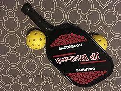 JP WinLook Premium Pickleball Paddles Set Pickle Ball Rackets Red And