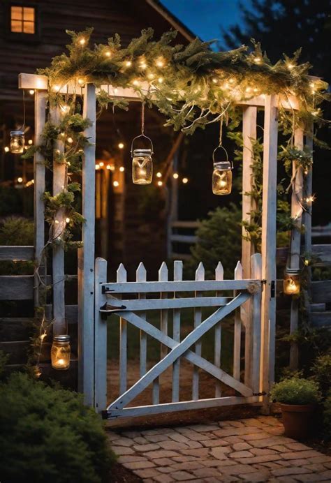 Inspiring Farmhouse Gate Ideas For Charming Entrances Lovely Harbor