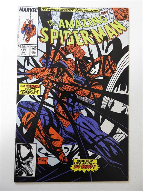 The Amazing Spider Man 317 1989 Vf Condition Comic Books