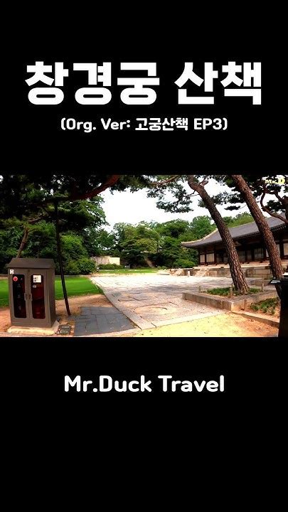 창경궁 산책 고궁산책 Ep3 Travel Youtube