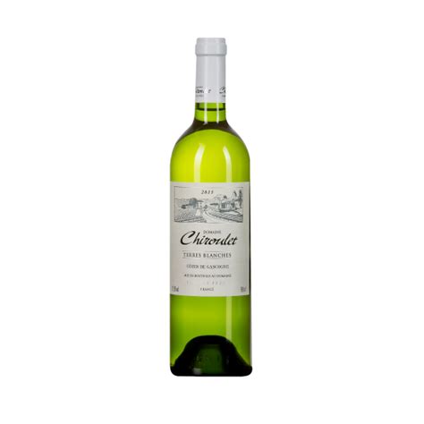 Domaine Du Chiroulet Vin Blanc Sec Terres Blanches Igp C Tes De