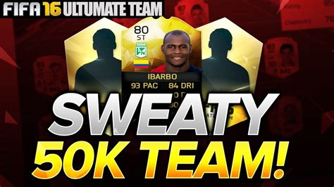 MOST SWEATY 50K TEAM EVER OVERPOWERED SQUAD BUILDER W IF IBARBO