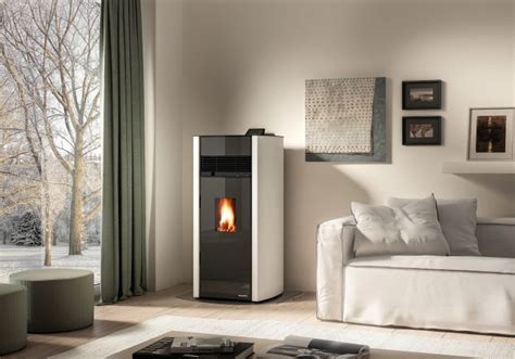 Pellet Stove Ecofire Bianca Lux 12 Air Palazzetti