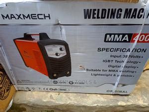 Welding Maxmech Mma 400 Input 380 Volts In Lagos Island Eko