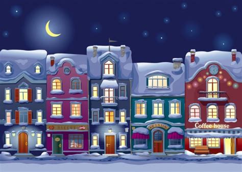 100000 Christmas Town Vector Images Depositphotos