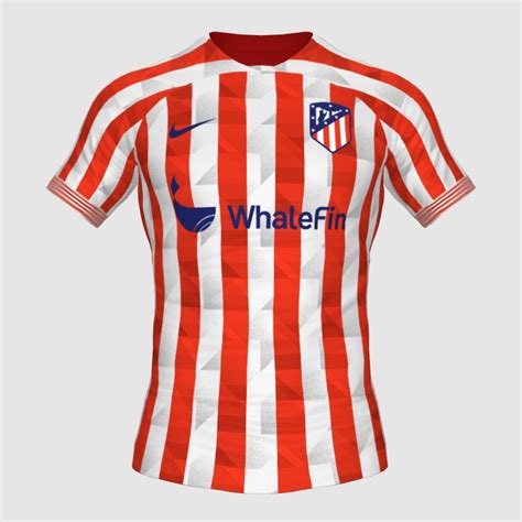 Atletico Madrid 23 24 Home Kit FIFA 23 Kit Creator Showcase