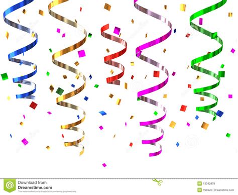 party streamers clipart - Clipground