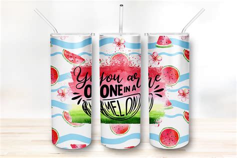 Melon Tumbler Designs Graphic By Sevenfive · Creative Fabrica