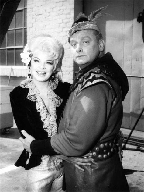 Barbara Nichols As Maid Marilyn And Art Carney As The Archer In Shoot