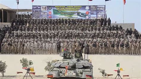 Training exercise between Pakistan Army, Saudi forces concludes