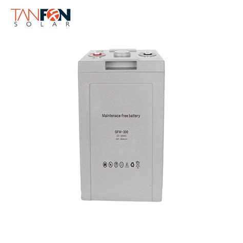 batterie solaire au plomb acide gel 2V 300Ah Batterie solaire Système d