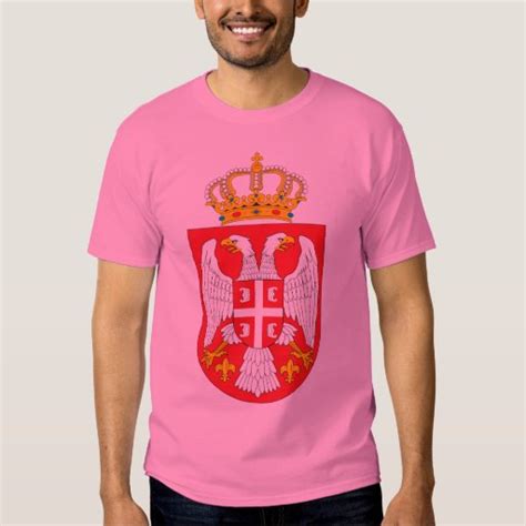 Serbia Coat Of Arms T Shirt Zazzle