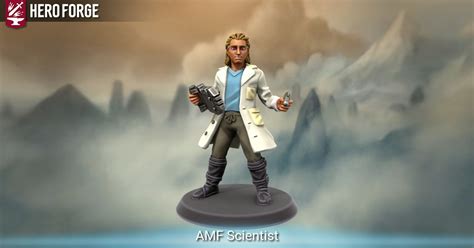 Amf Scientist Made With Hero Forge