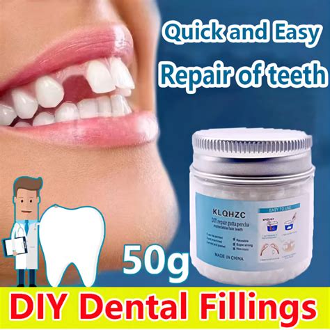 50g Temporary Tooth Denture Repair Kit Teeth And Gaps Moldable